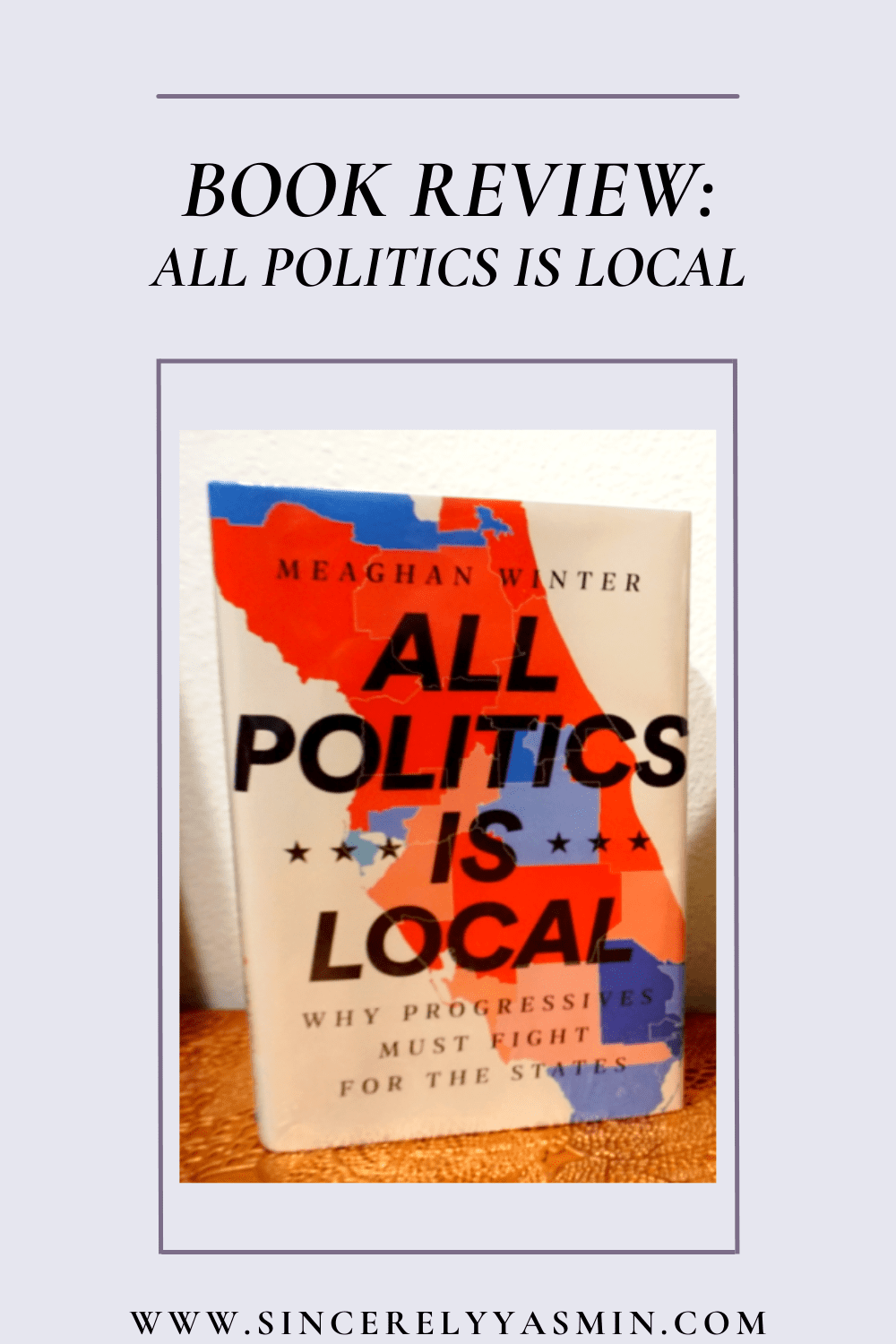 All Politics is Local by Meaghan Winters - Book Review