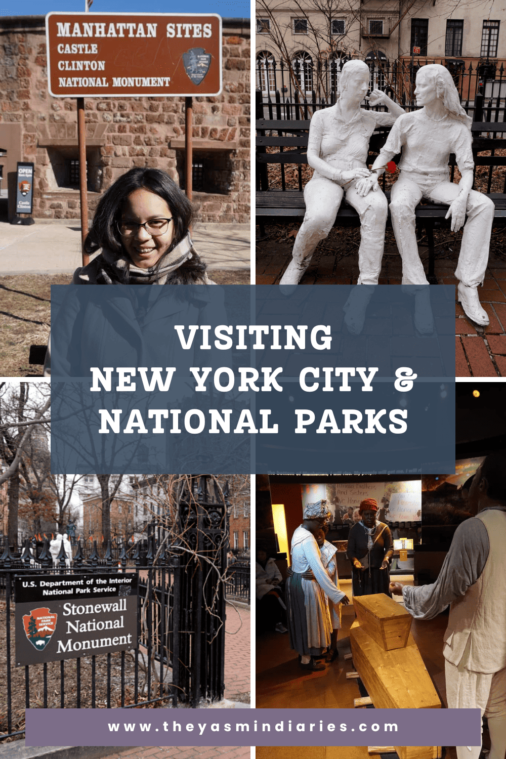 Visiting National Parks in New York City //  Day 1