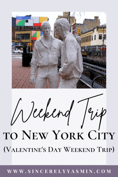 Visiting National Parks in New York City // Day 3 of Our Amazing Weekend Trip to NYC