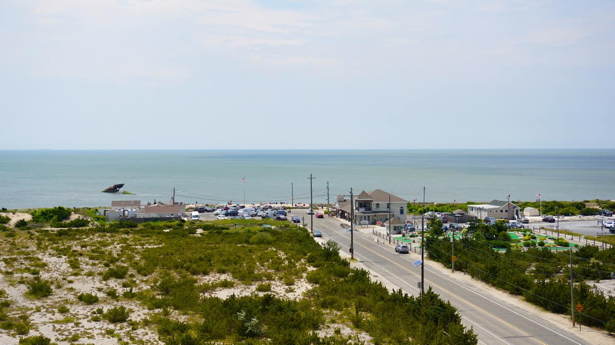 Cape May - World War II Tower Beach View | Places to Visit in Cape May, NJ | Cape May, NJ Activities | Sincerely Yasmin