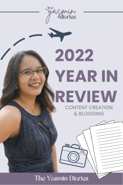 2022 Year in Review: Blogging, Content Creation, and Other Adventures
